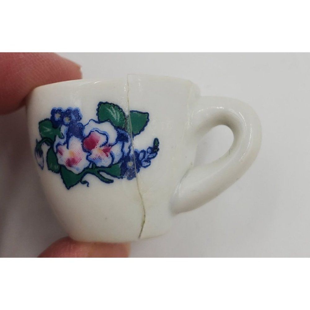 Vintage Muffy Vanderbear Tea Set With Box One Tea Cup Broken - Picture 13 of 14